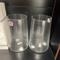 Glass Vase Set Of Two