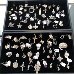 Sterling Silver Pendants And Charms