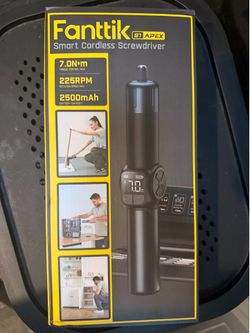 New Fanttik S1 Apex Smart Cordless Screwdriver Kit – 20 Bits – USB Rechargeable