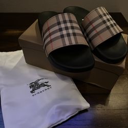 burberry slides