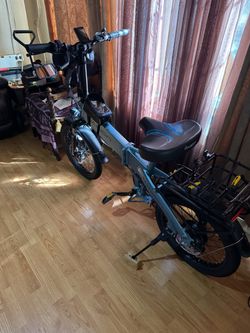 Folding Electric Bike with Rear Rack