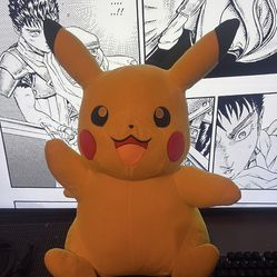 pikachu official pokemon plushie