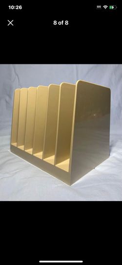 Vintage Desk Top File Holder …Well made!
