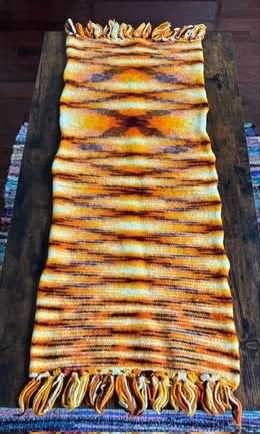 Knitted Table Runner 44 inches long Just $5 xox