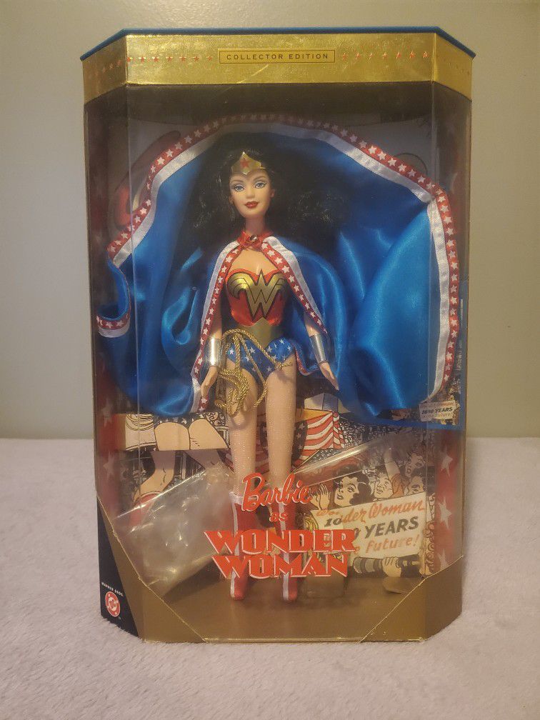 90'S Barbie As  Wonder Woman