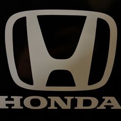 Honda Vinyl decal for Laptop/Car/Mirror/etc
