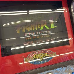 Street Fighter 2 Hyper Fighting Arcade Game