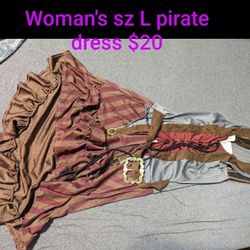 (L) Woman's Pirate Dress
