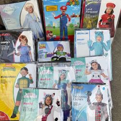 Kids 3-4t Kids Costume $25 Each Costume New 