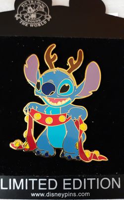 Disney Stitch Reindeer Proof Sreies pin