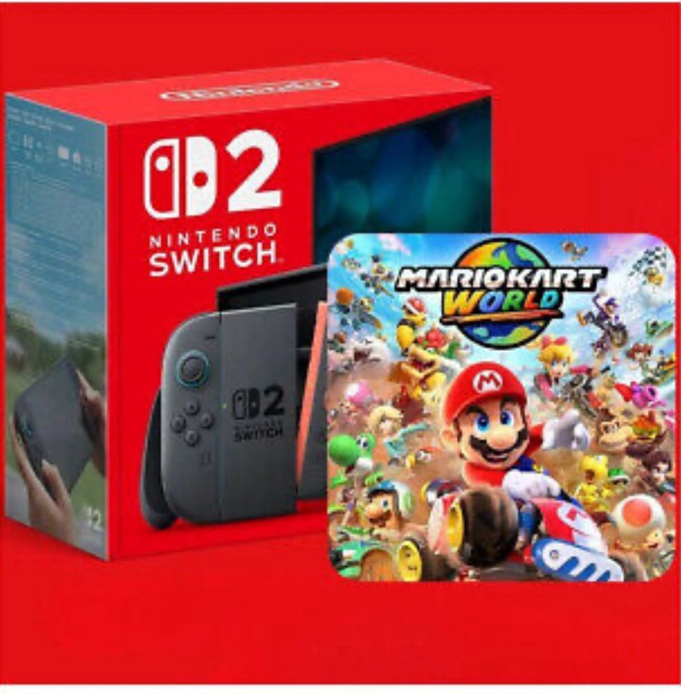 Nintendo Switch 2 Mario Kart World Bundle