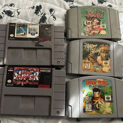 N64 Games Diddy Kong Racing, Banjo Tooie