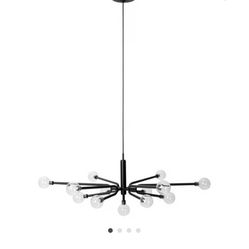 Dining Room Light Hanging Light Black Chandelier
