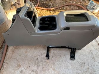 OEM GM Center Console Assembly for 99-06 Chevy GMC Silverado Sierra (dark gray)