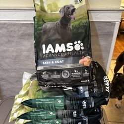 5 Bags IAMS Dry Dog Food