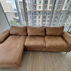 Tan Sectional With Free Delivery 🚛