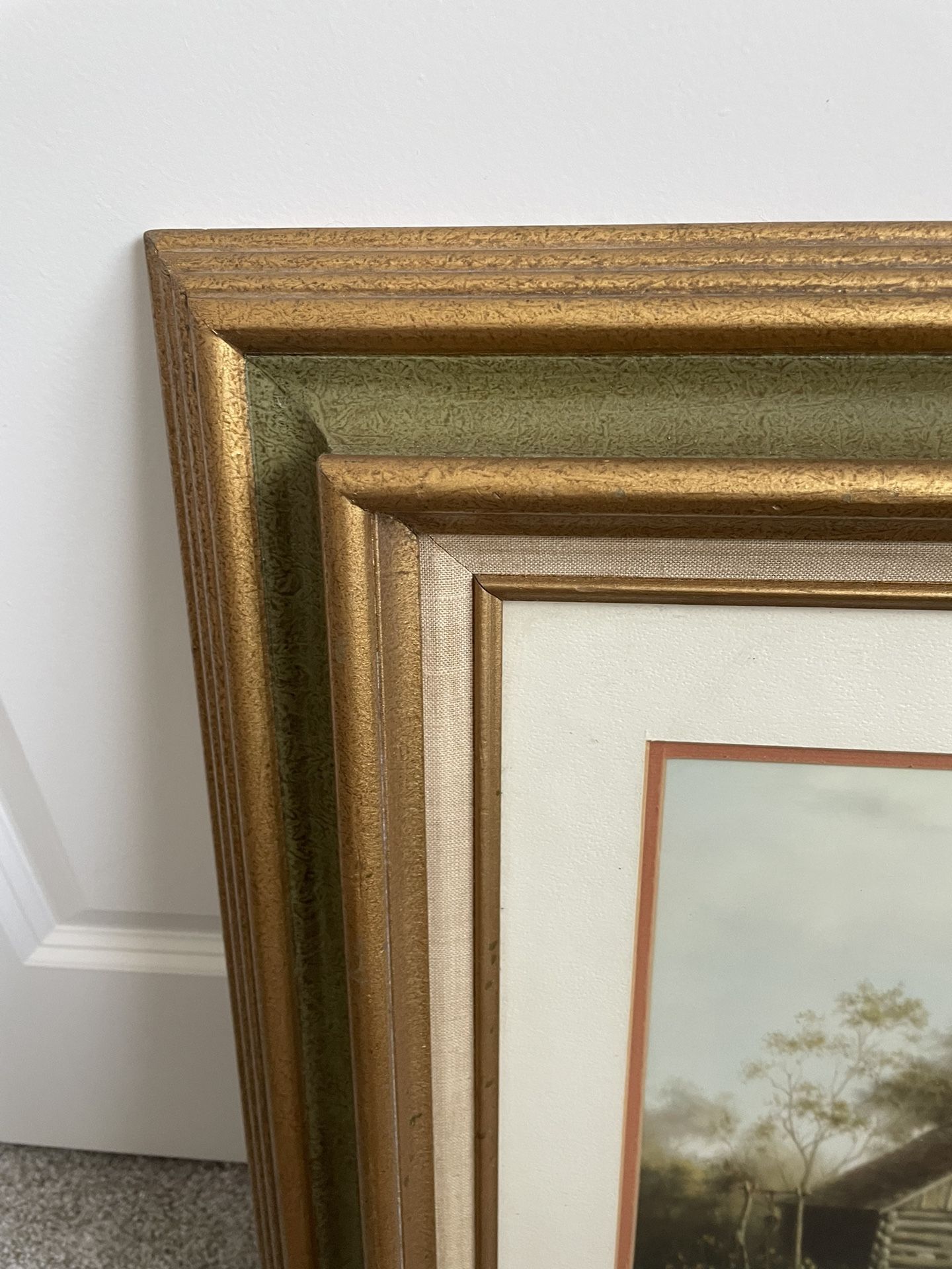 1971 Dalhart Windberg Yesteryear Print Framed