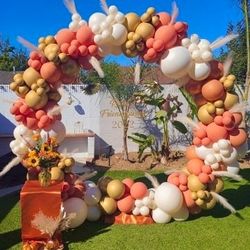 Balloon Backdrop - Valentine's  - Super Bowl 