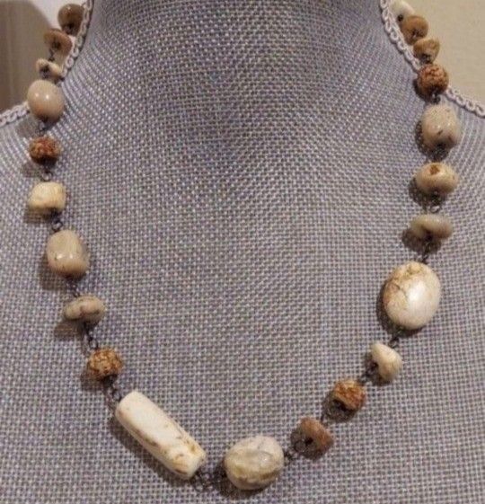 SILPADA AFRICAN OPEL NECKLACE & BRACELET SET