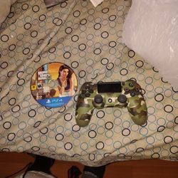 PS4 Controller And GTA 5 