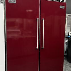 Viking Professional 60” Refrigerator & Freezer Built In Set 