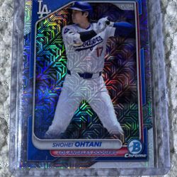 Bowman Chrome Mojo Shohei Ohtani 