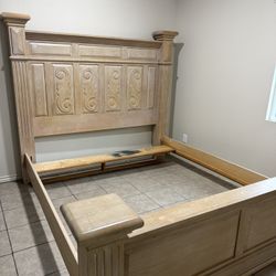 Wood Bed Frame