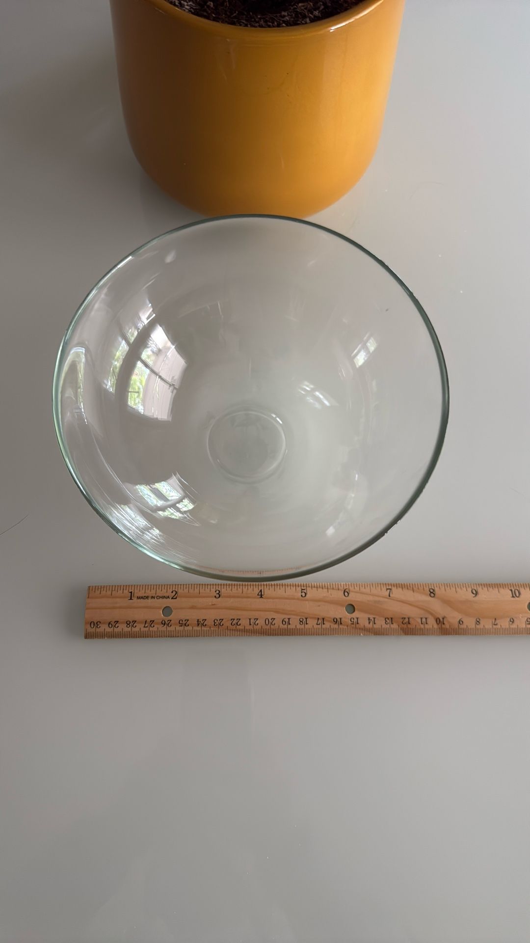 Clear glass Bowl