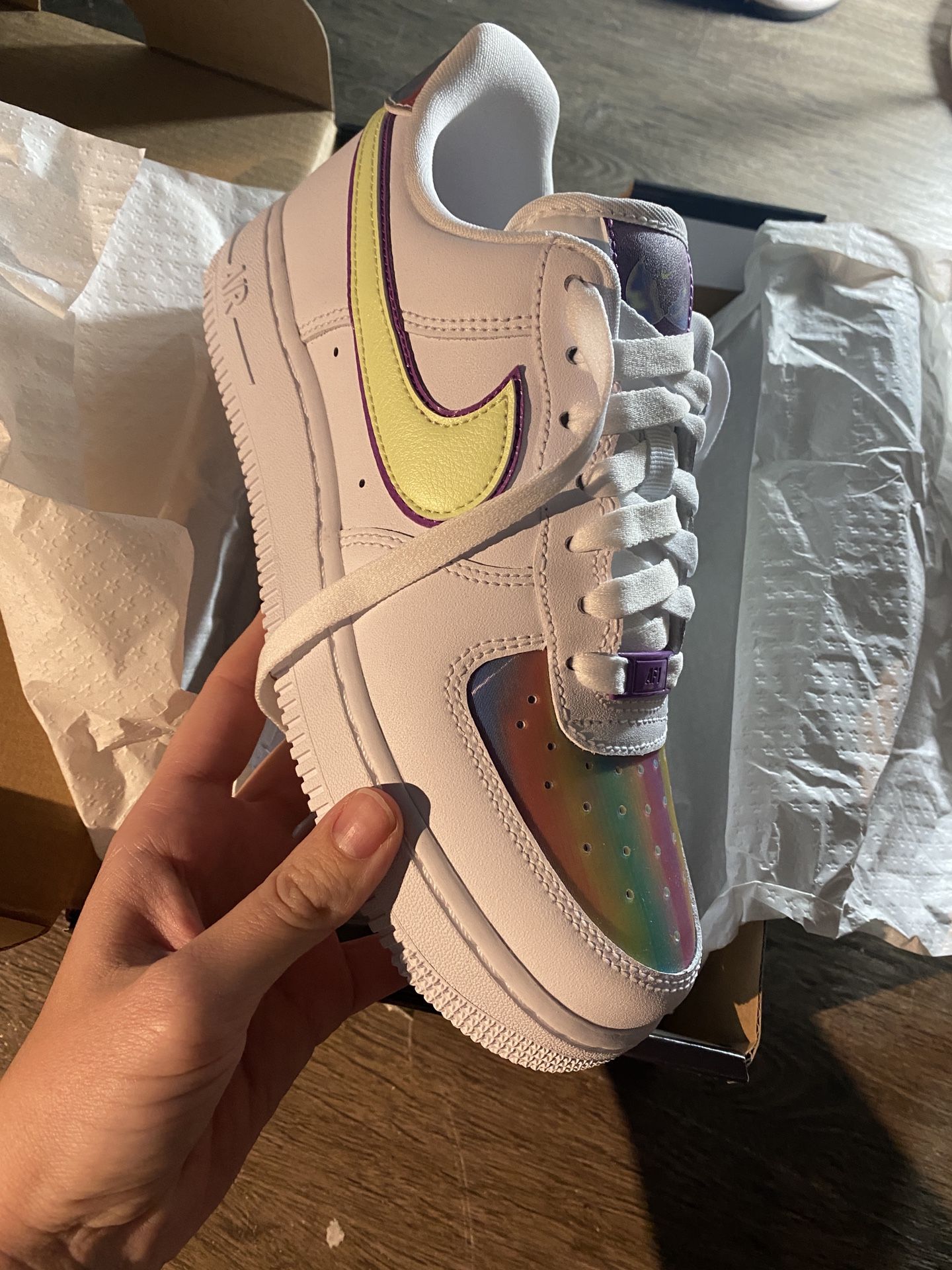 Nike Air Force Tenis 2020 Mujer Nike Limited Edition Women's Air Force  Easter 2020