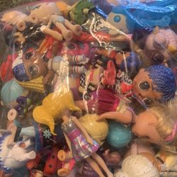 Tons Of lOL Dolls And A Few Others