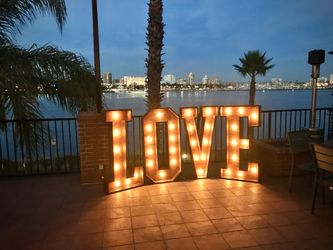 Love Light up letters