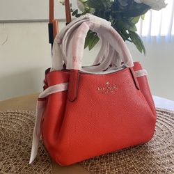 Kate spade Dumpling Mini Satchel Red purse bag