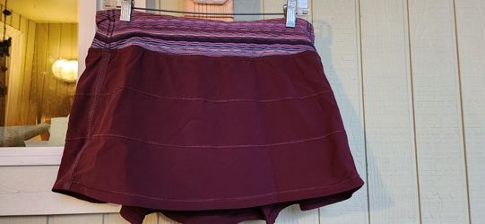 Size 8Reg Lululemon Skirt-lined Shorts Beautiful Purple