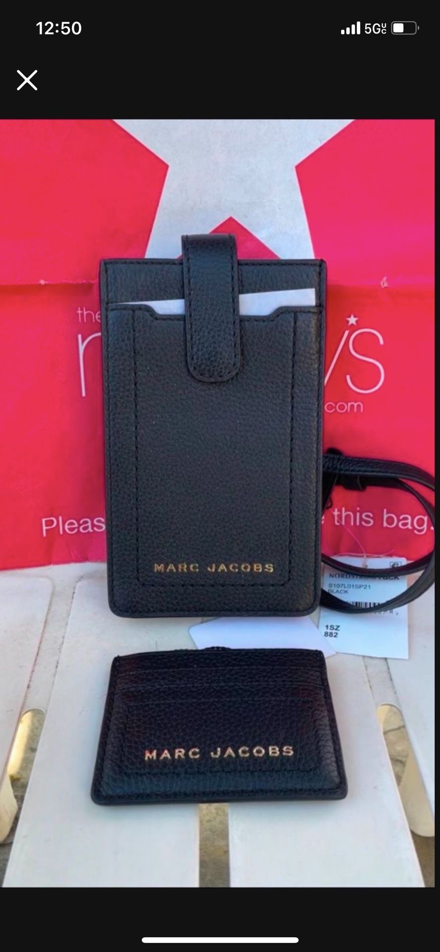 Marc Jacobs Phone Crossbody Bag and Leather Card Case NWT Pick up location in the city of Pico Rivera