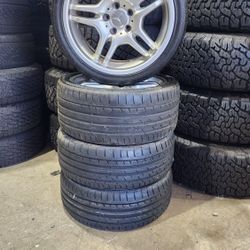 AMG WHEELS & TIRES