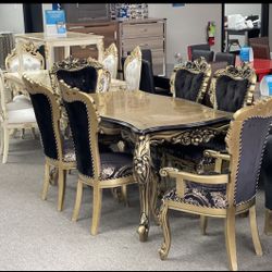Dining table Set With 6 Chairs Brand new ,Delivery available 