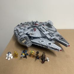 LEGO Star Wars 75257 Millennium Falcon With Rey Figure 