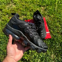 Nike Triple Black Vapormax Plus Men Shoes