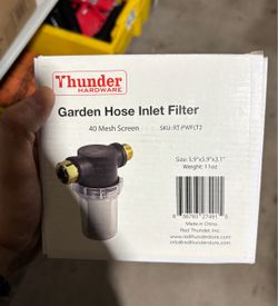 Thunder Hardware Garden Hose Inlet Filter