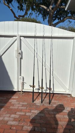 Ocean fishing rods and reels