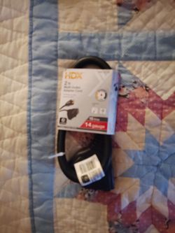 2ft multi - outlet adapter cord