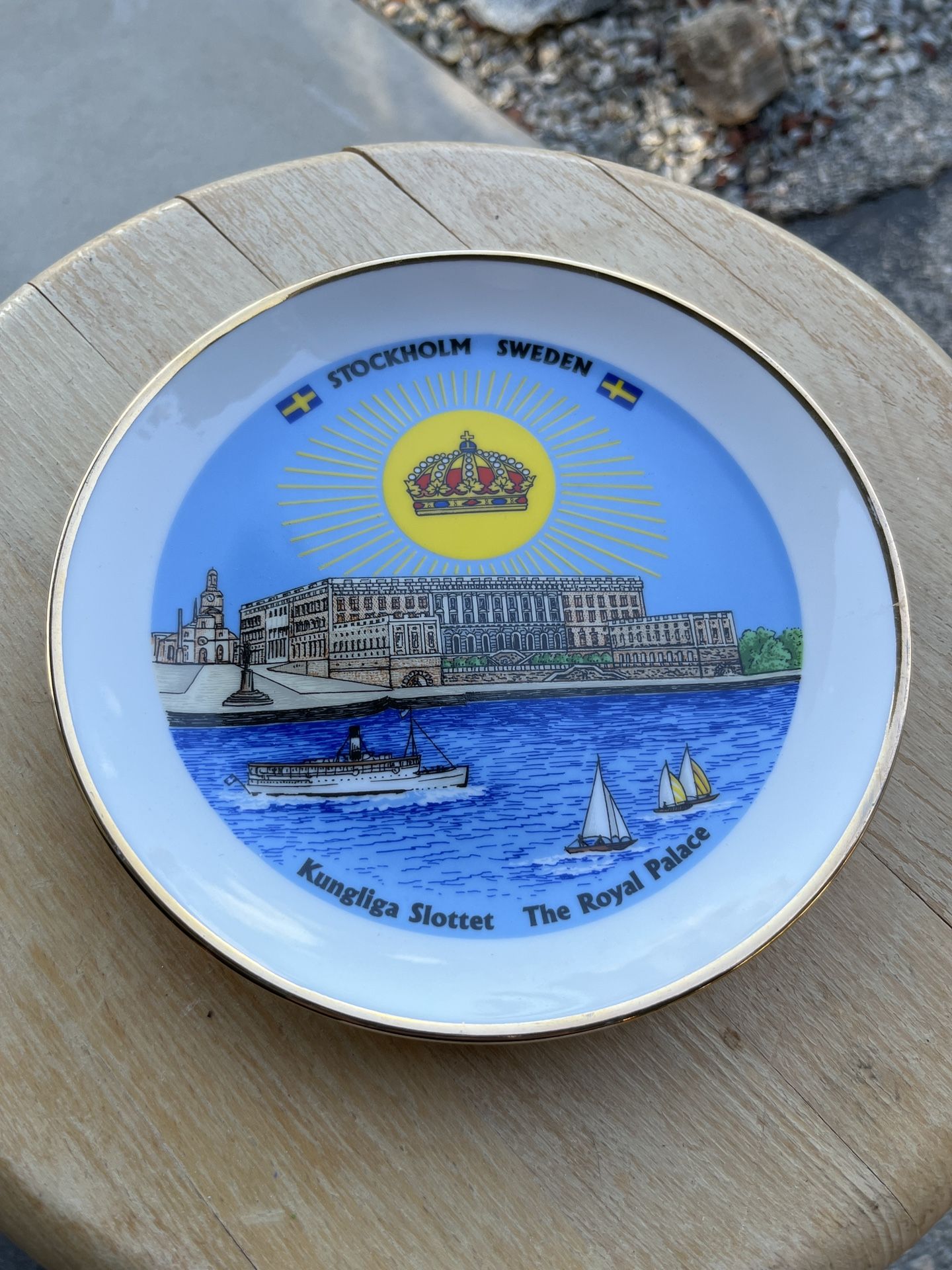 Stockholm Sweden Plate