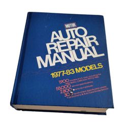 Motor Auto Repair Manual 1977-83 Models