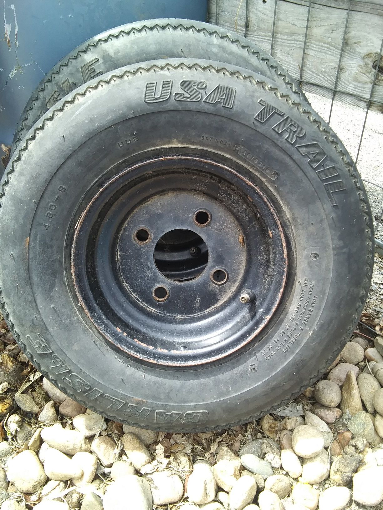 8 inch trailer tires