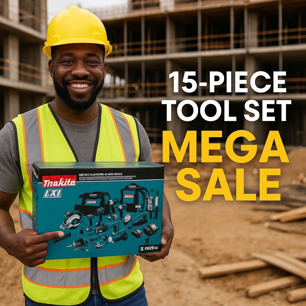 New Tool set On mega sale 15 Pcs Set