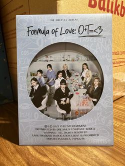 TWICE Formula of Love O+T=<3 3rd Full Album