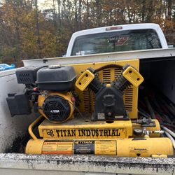 Titan Industrial 8-gallon air compressor