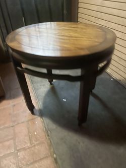 And table