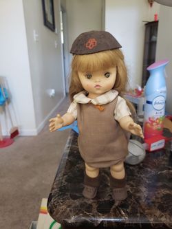 70s browny doll all original