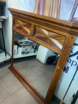 Espejo De Madera